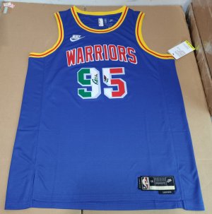 NBA 95 Toscano Warriors Mexico limited Maillot bleu